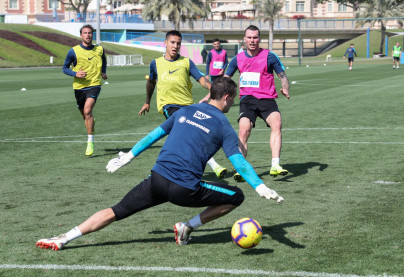 «Газпром»-тренировочные сборы в Катаре: 20 января, утренняя тренировка