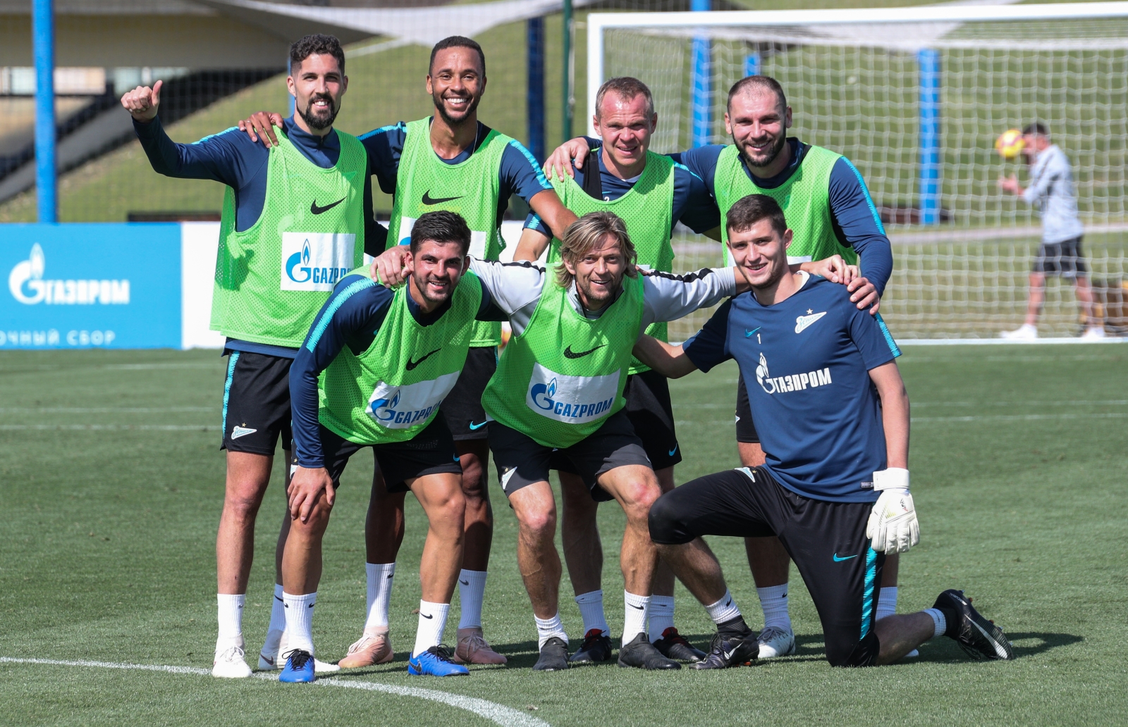 «Газпром»-тренировочные сборы в Катаре: 20 января, утренняя тренировка