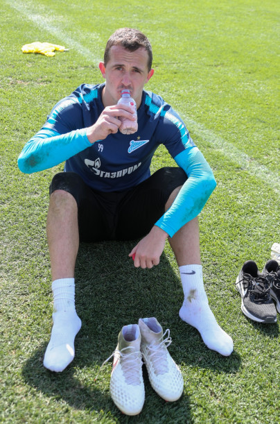 «Газпром»-тренировочные сборы в Катаре: 20 января, утренняя тренировка