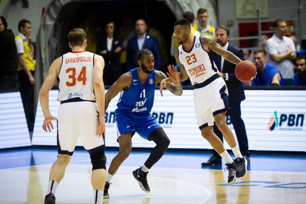 Единая Лига ВТБ 2018/2019, «Зенит» — «Цмоки-Минск»