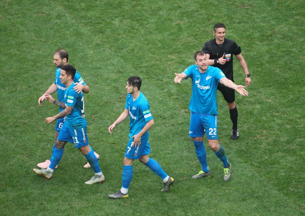 Российская Премьер-Лига 2018/19, «Зенит» — «Оренбург»