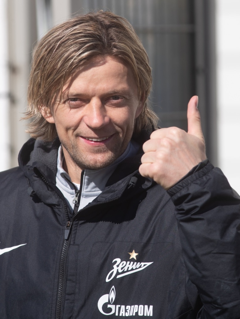 Открытая тренировка «Зенита» перед матчем с «Анжи»