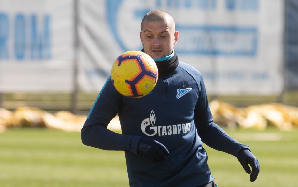 Открытая тренировка «Зенита» перед матчем с «Анжи»