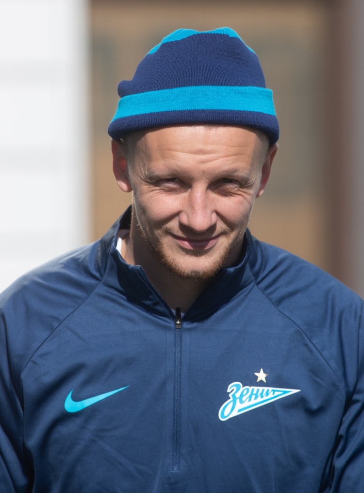 Открытая тренировка «Зенита» перед матчем с «Анжи»