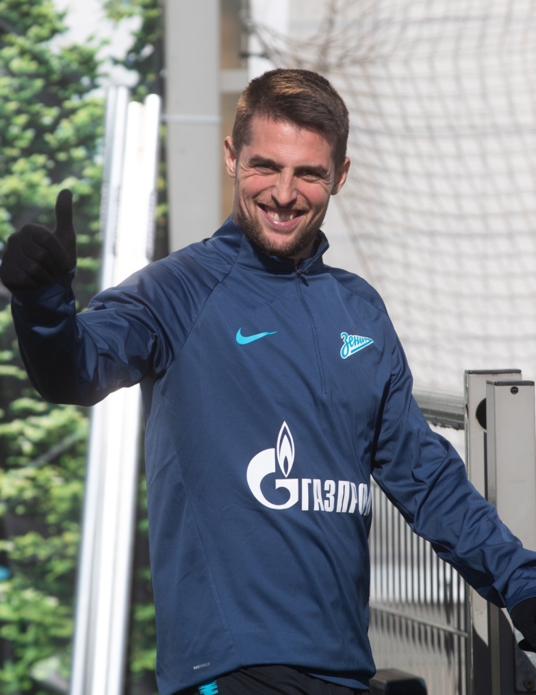 Открытая тренировка «Зенита» перед матчем с «Анжи»