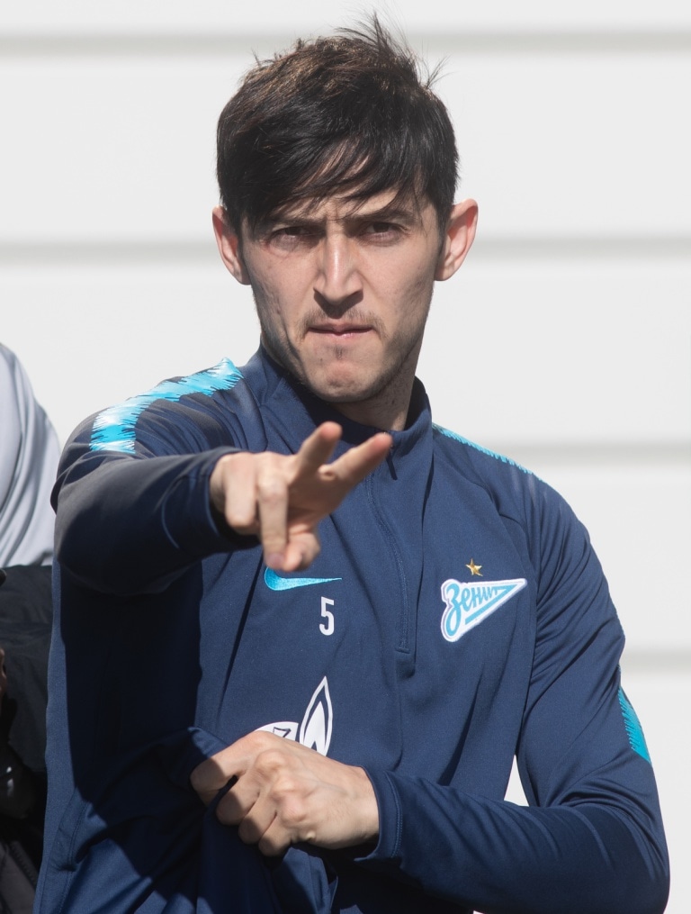 Открытая тренировка «Зенита» перед матчем с «Анжи»