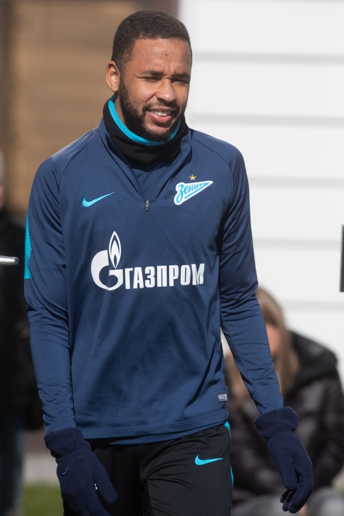 Открытая тренировка «Зенита» перед матчем с «Анжи»