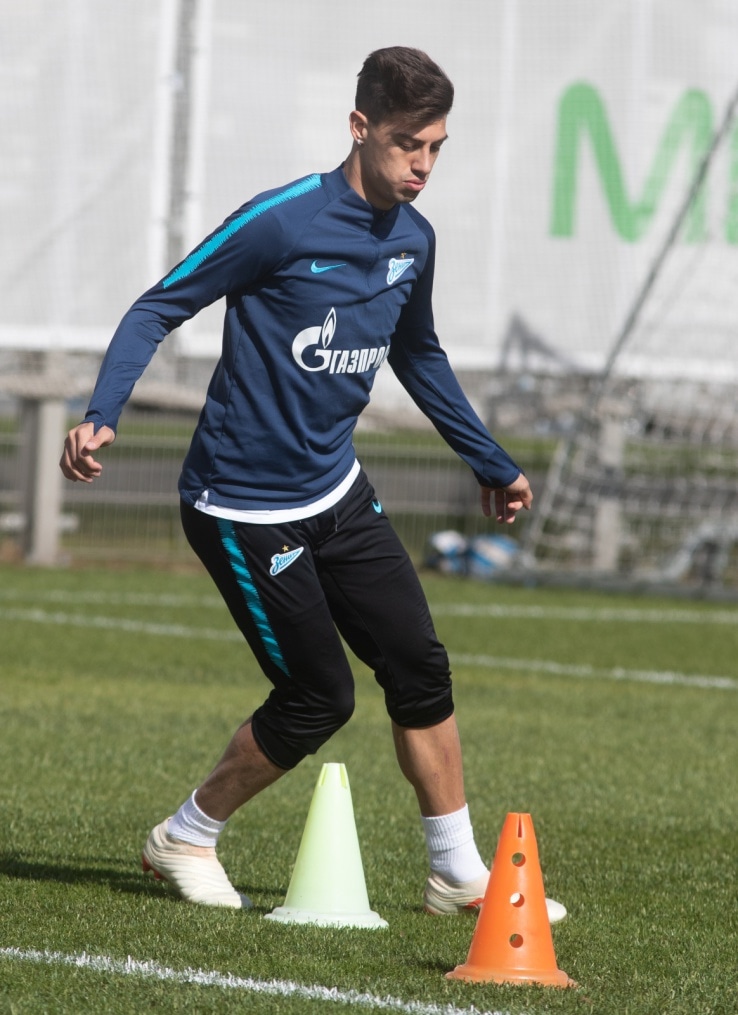Открытая тренировка «Зенита» перед матчем с «Анжи»