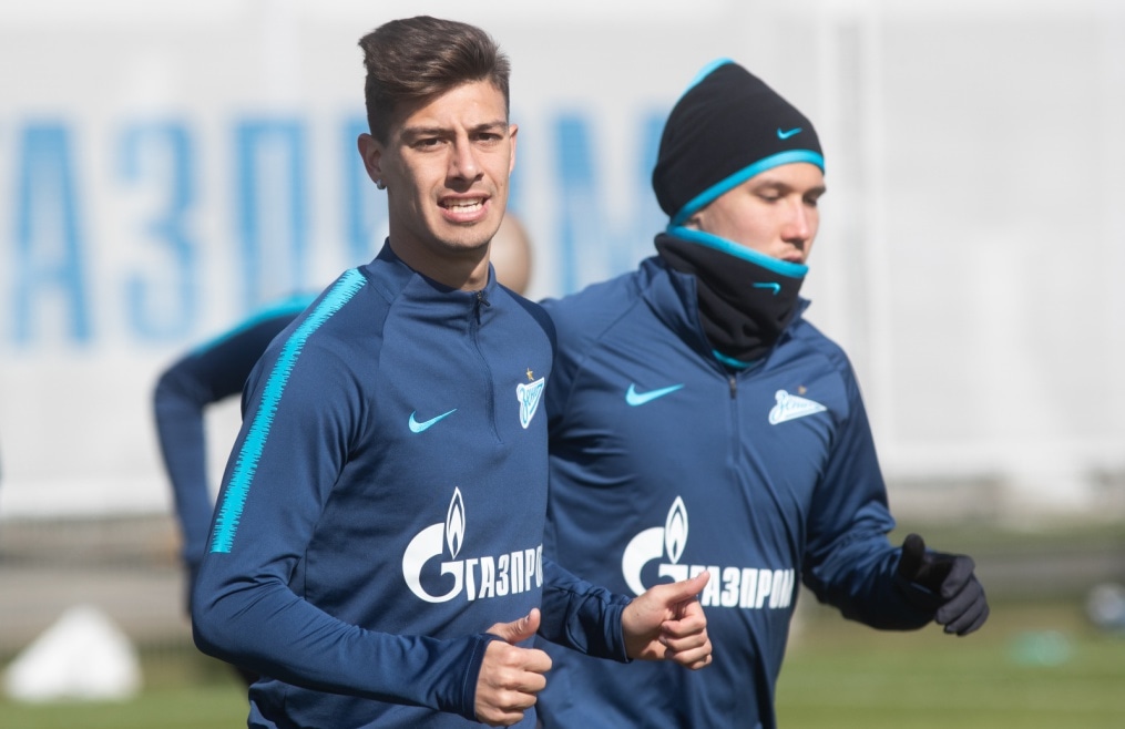 Открытая тренировка «Зенита» перед матчем с «Анжи»