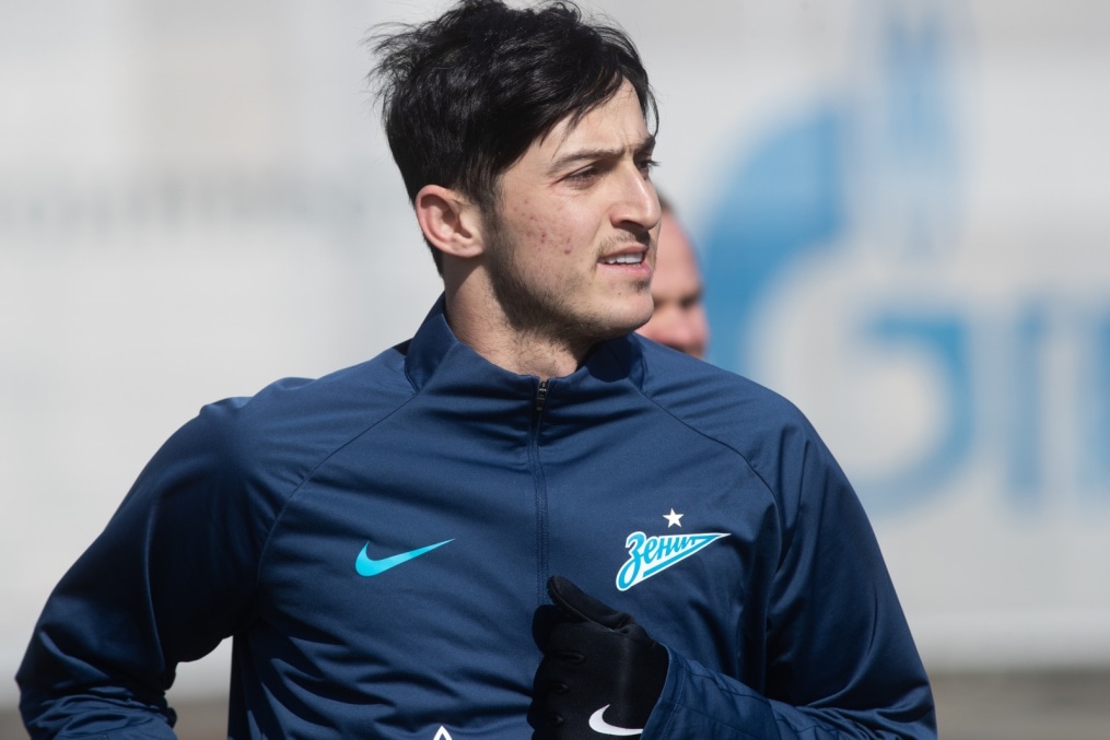 Открытая тренировка «Зенита» перед матчем с «Анжи»