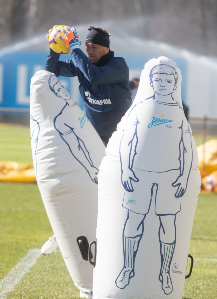 Открытая тренировка «Зенита» перед матчем с «Анжи»