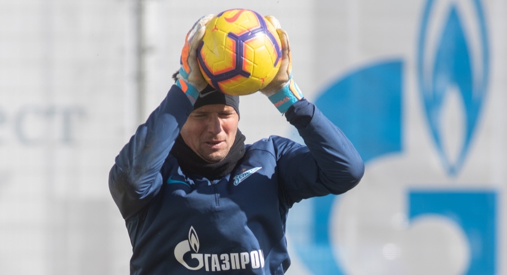 Открытая тренировка «Зенита» перед матчем с «Анжи»