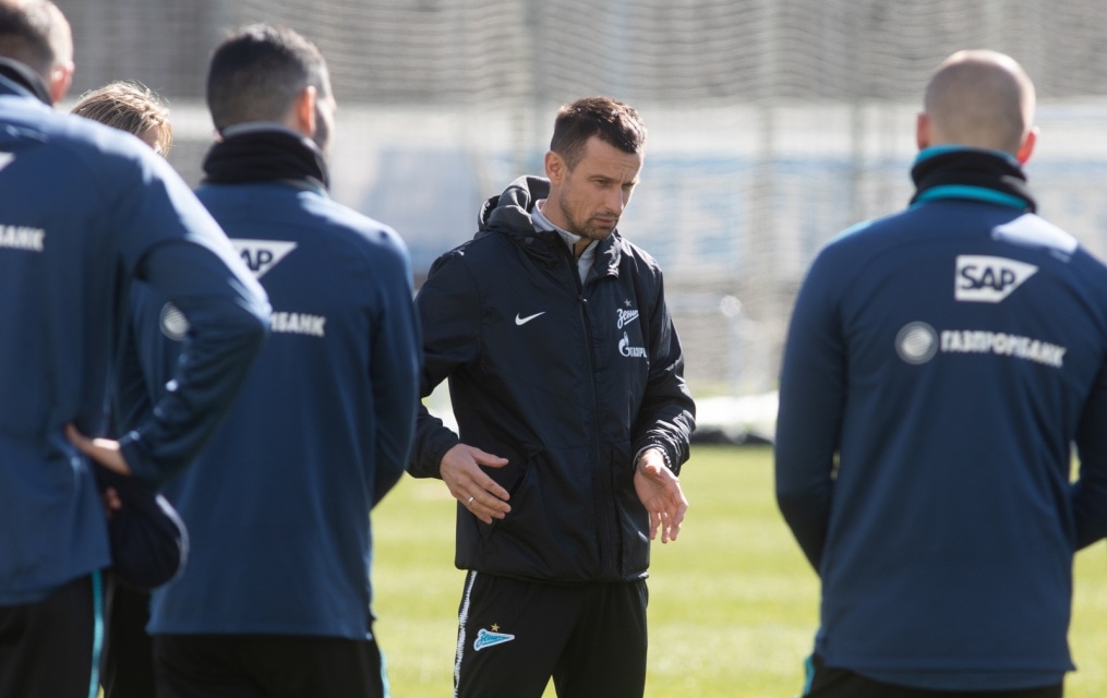 Открытая тренировка «Зенита» перед матчем с «Анжи»