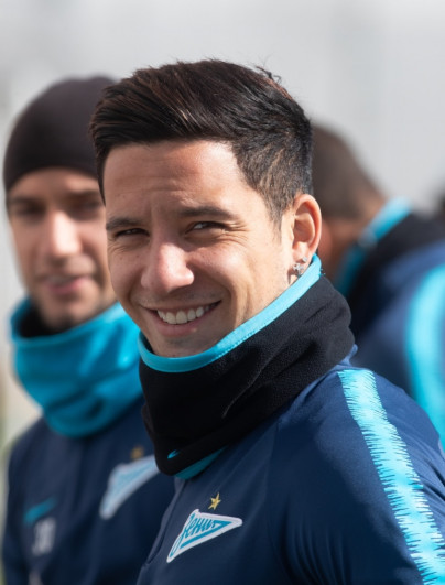 Открытая тренировка «Зенита» перед матчем с «Анжи»