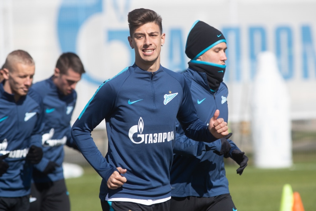 Открытая тренировка «Зенита» перед матчем с «Анжи»