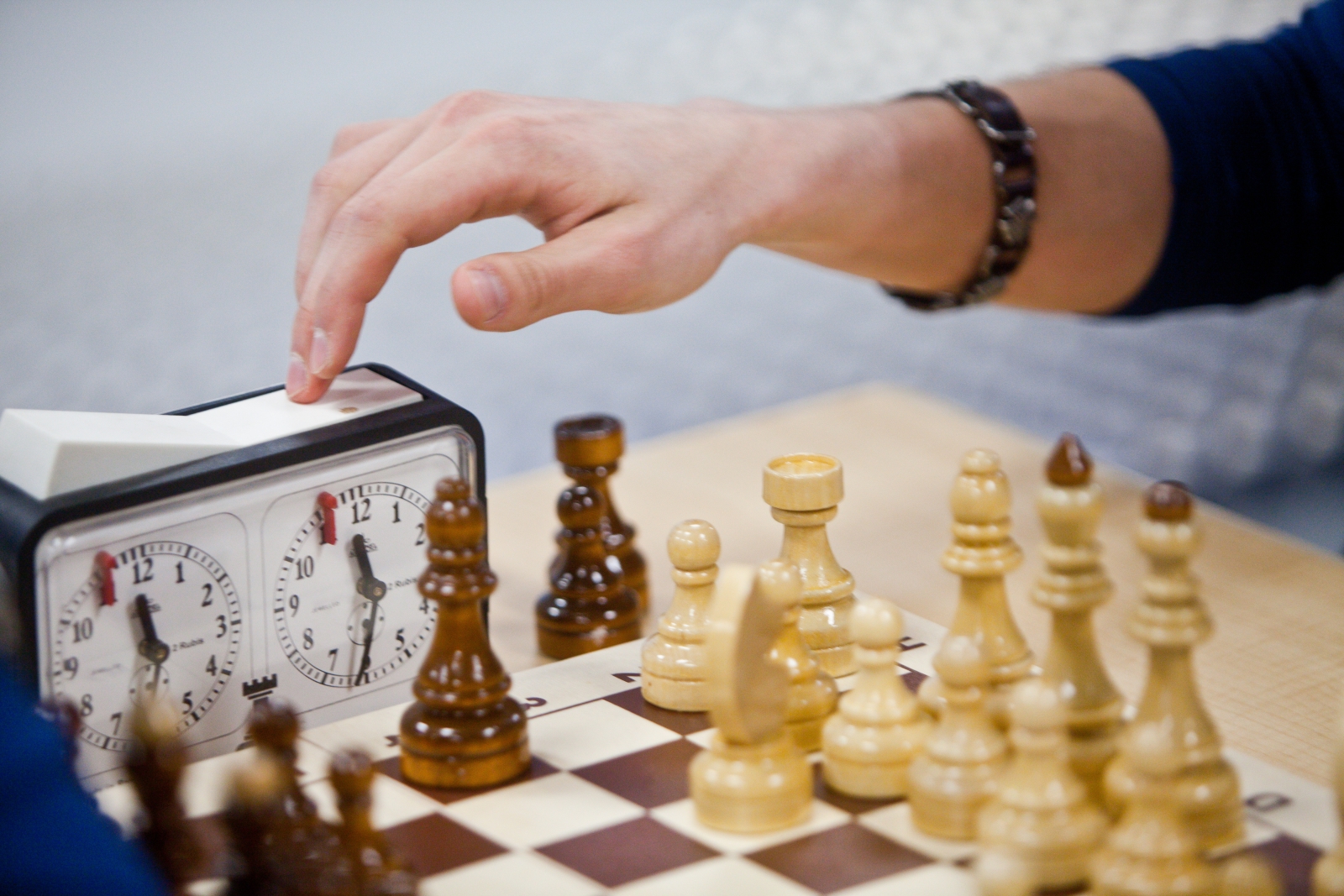 Финал шахматного турнира среди игроков «Зенита»-2 и «Зенита»-м