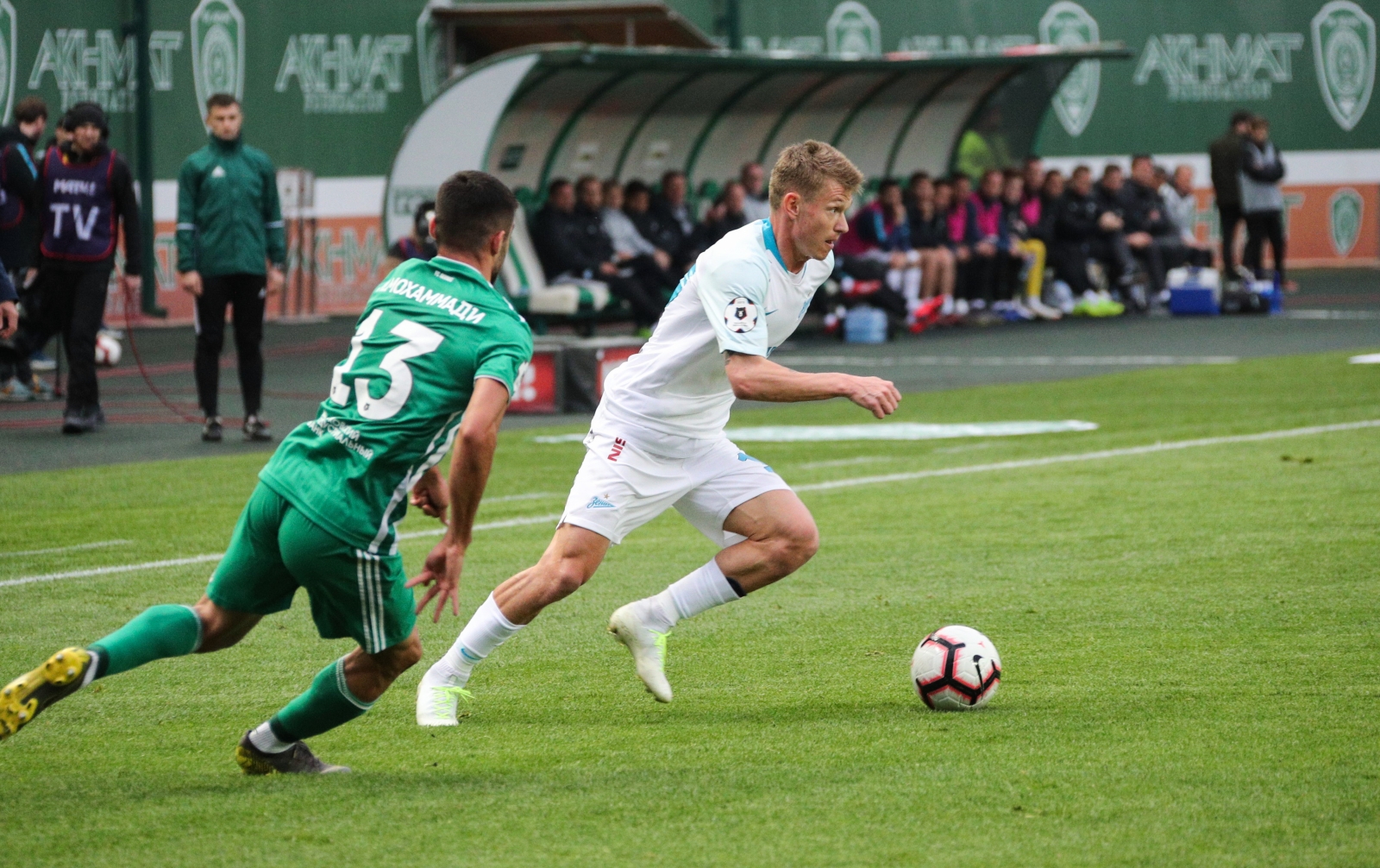 Российская Премьер-Лига 2018/19, «Ахмат» — «Зенит»