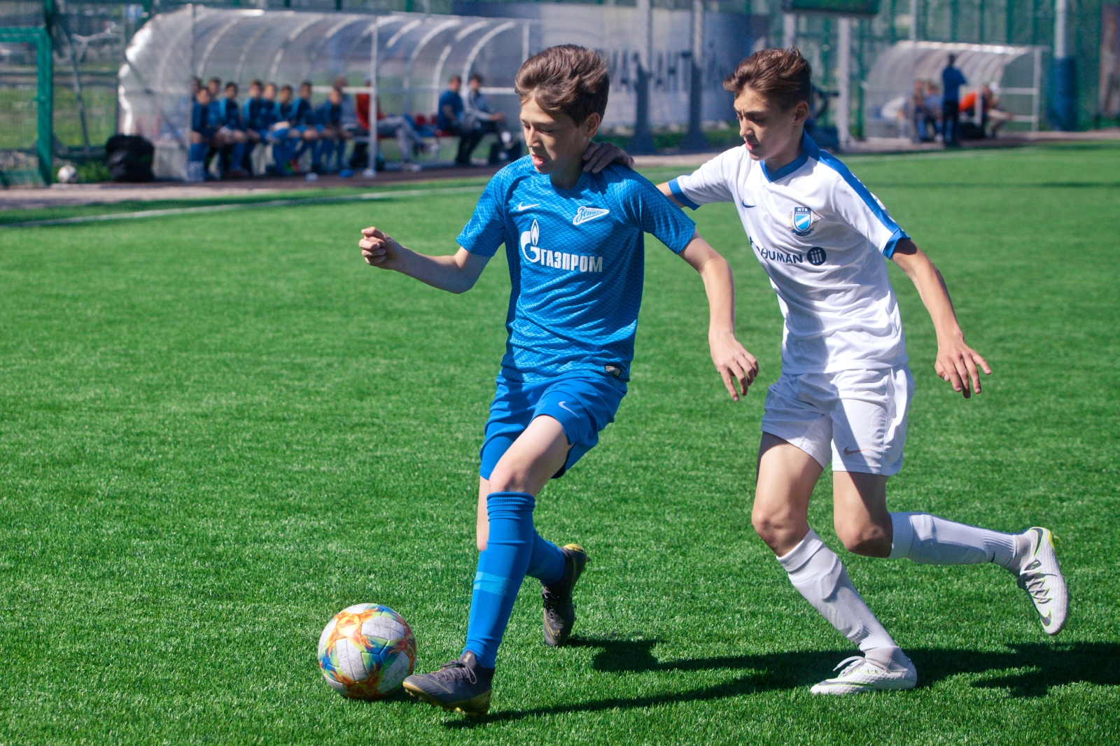 Первый матч Кубка Льва Бурчалкина «Зенит» U-13 — МТК (Венгрия)