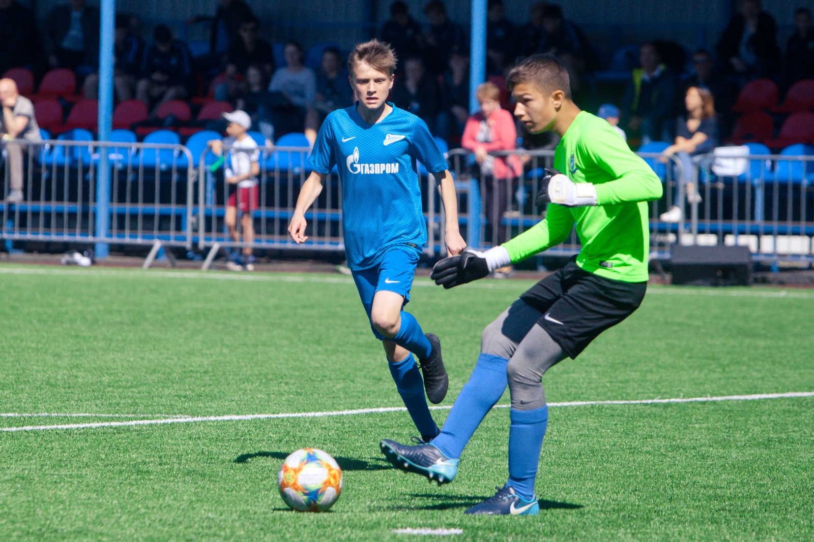 Первый матч Кубка Льва Бурчалкина «Зенит» U-13 — МТК (Венгрия)