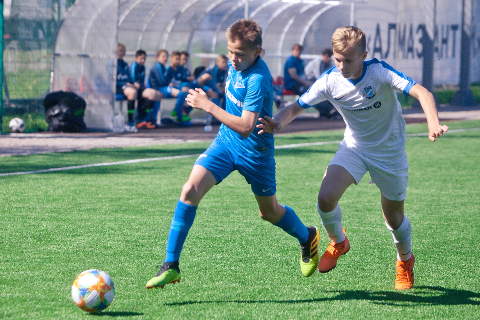 Первый матч Кубка Льва Бурчалкина «Зенит» U-13 — МТК (Венгрия)