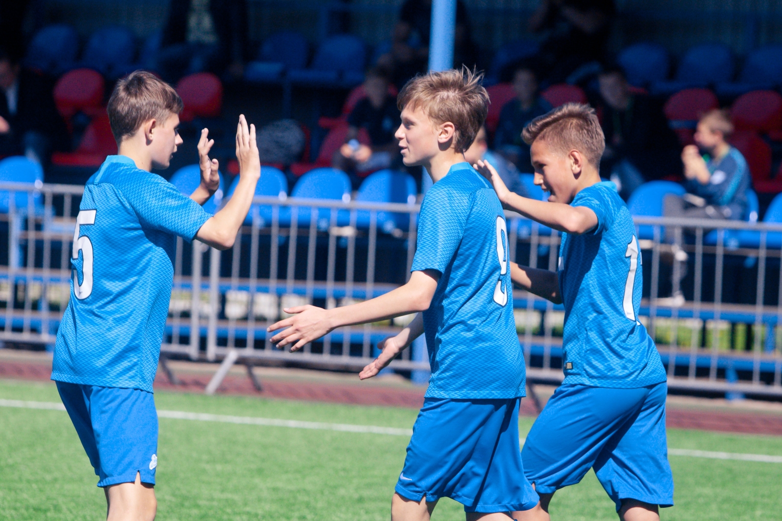 Первый матч Кубка Льва Бурчалкина «Зенит» U-13 — МТК (Венгрия)