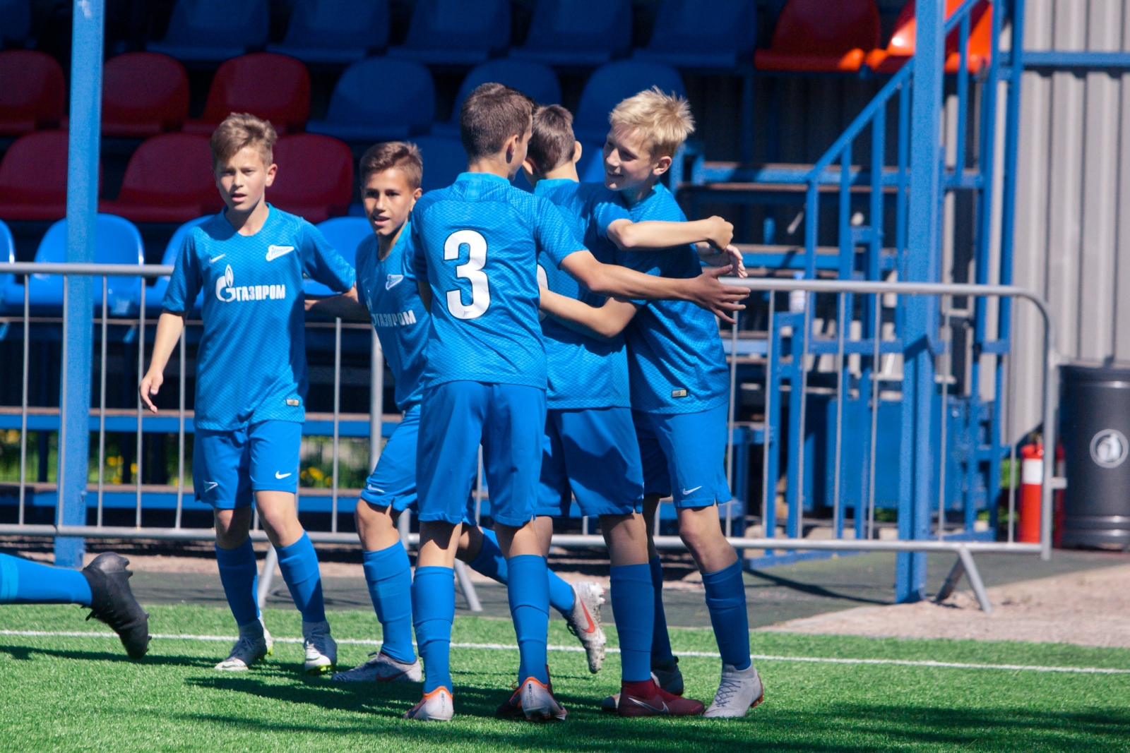 Первый матч Кубка Льва Бурчалкина «Зенит» U-13 — МТК (Венгрия)