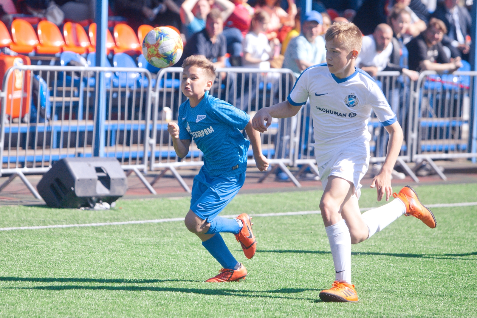 Первый матч Кубка Льва Бурчалкина «Зенит» U-13 — МТК (Венгрия)