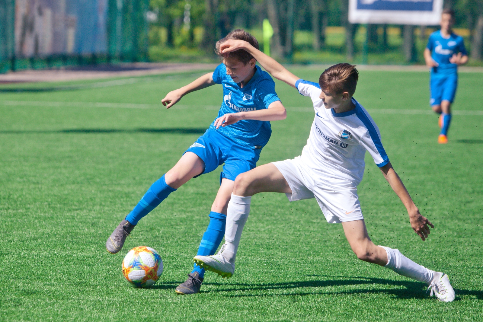 Первый матч Кубка Льва Бурчалкина «Зенит» U-13 — МТК (Венгрия)