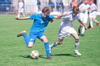 Первый матч Кубка Льва Бурчалкина «Зенит» U-13 — МТК (Венгрия)