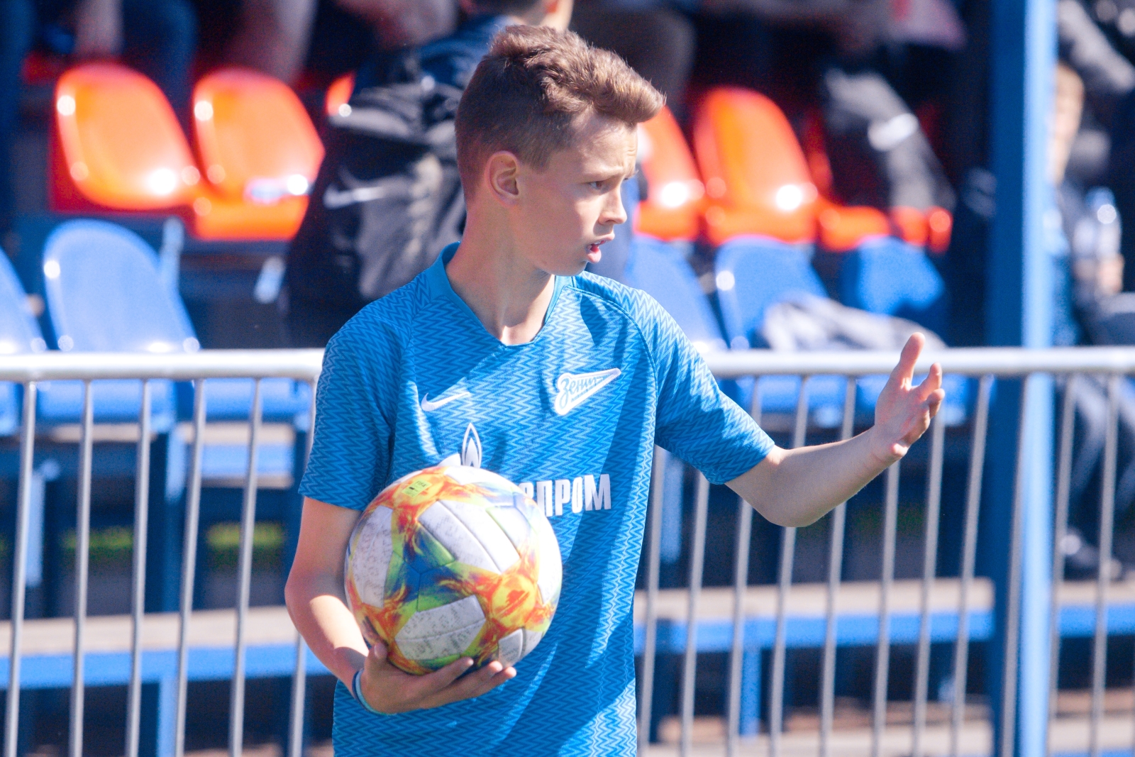 Первый матч Кубка Льва Бурчалкина «Зенит» U-13 — МТК (Венгрия)