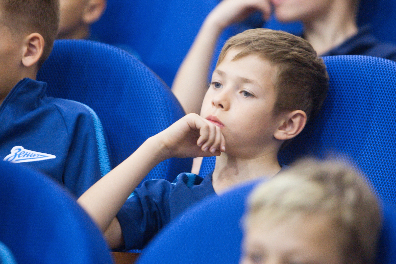 Владимир Павлович Савин провел встречу с воспитанниками Академии ФК «Зенит»
