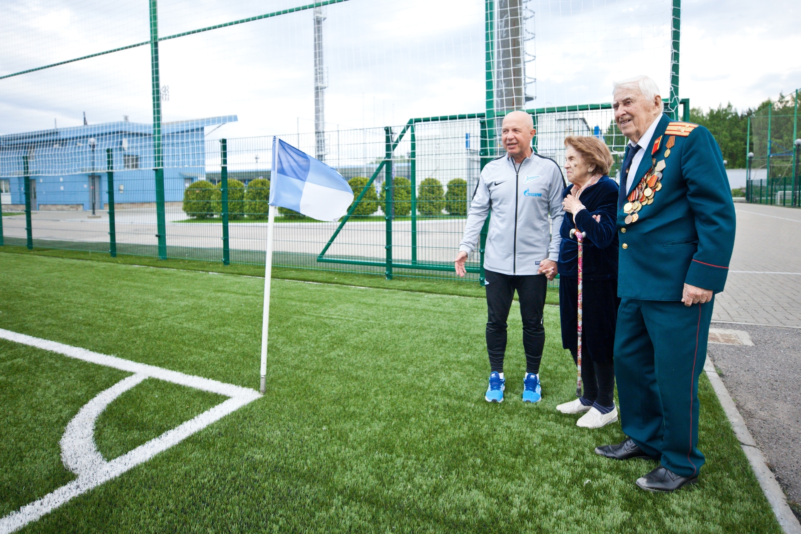 Владимир Павлович Савин провел встречу с воспитанниками Академии ФК «Зенит»
