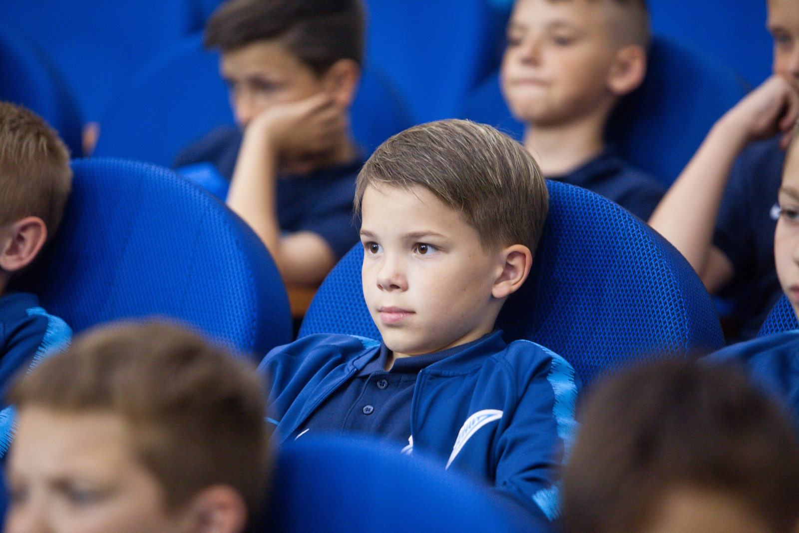 Владимир Павлович Савин провел встречу с воспитанниками Академии ФК «Зенит»