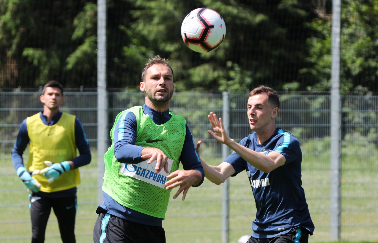 «Газпром»-тренировочные сборы в Австрии: 21 июня, утренняя тренировка