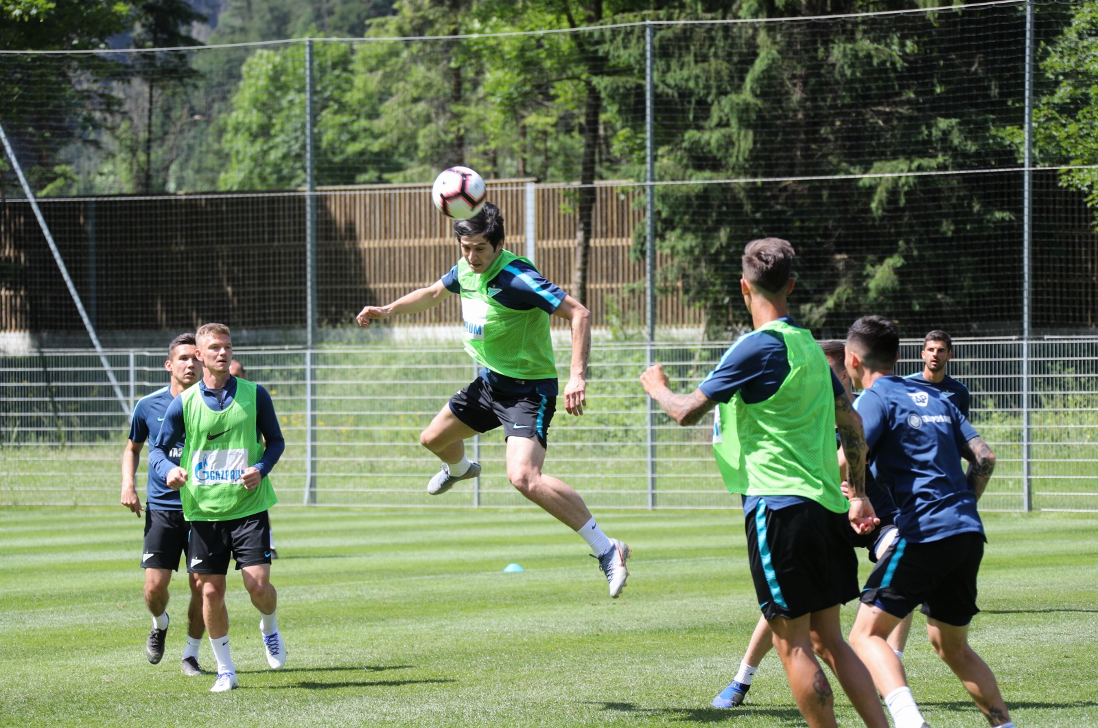 «Газпром»-тренировочные сборы в Австрии: 21 июня, утренняя тренировка