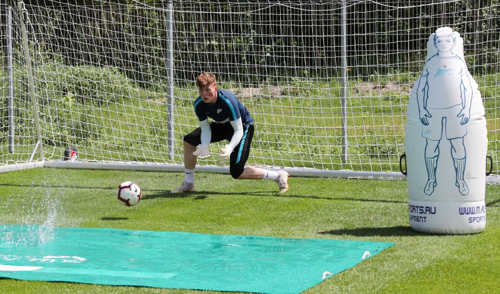 «Газпром»-тренировочные сборы в Австрии: 21 июня, утренняя тренировка