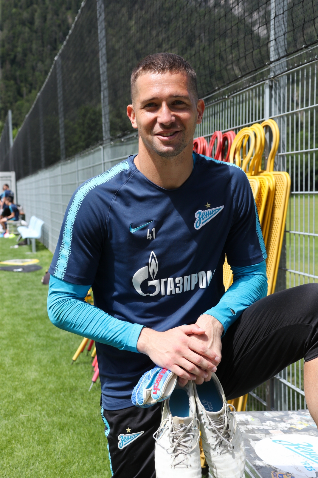 «Газпром»-тренировочные сборы в Австрии: 21 июня, утренняя тренировка