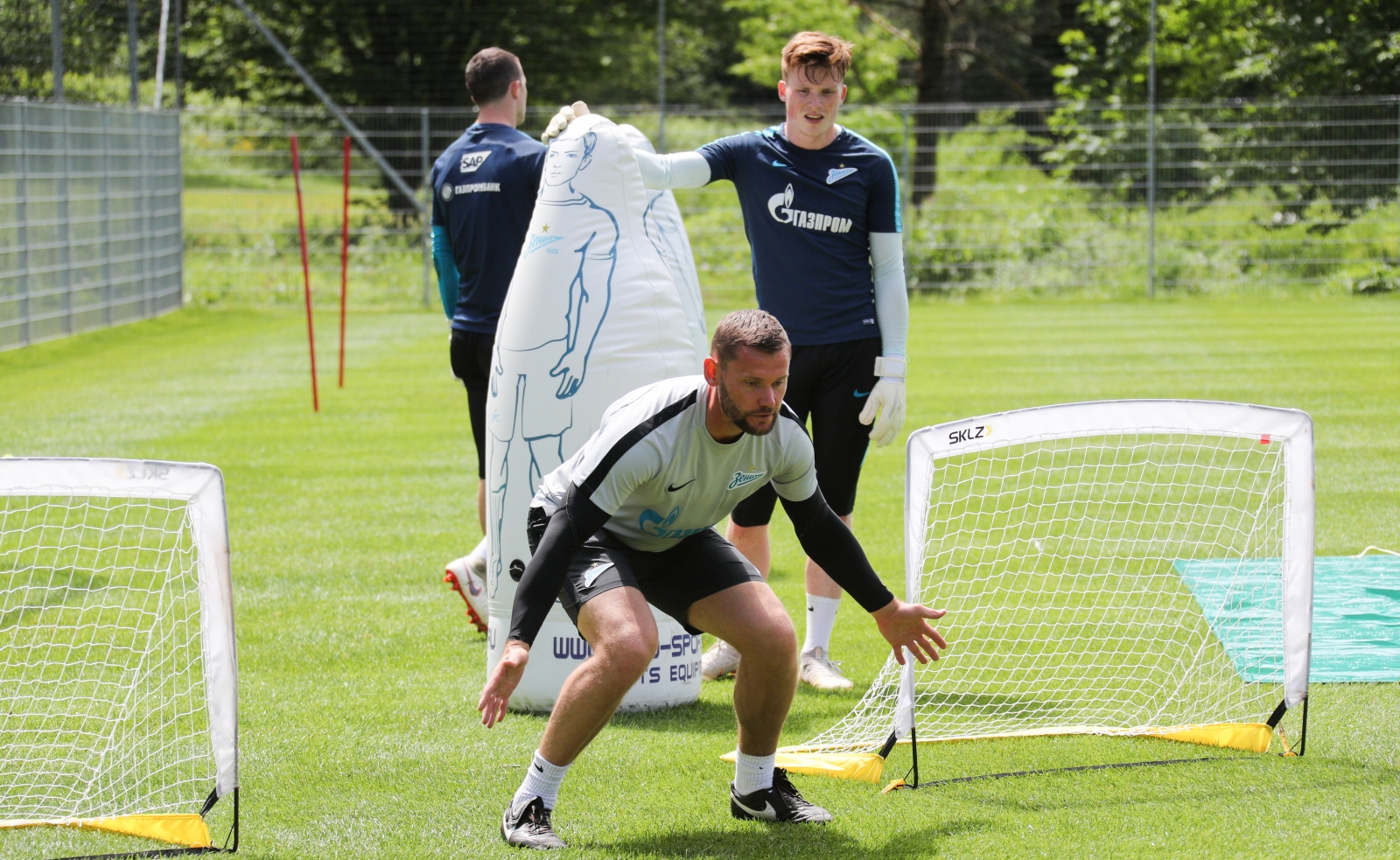 «Газпром»-тренировочные сборы в Австрии: 21 июня, утренняя тренировка