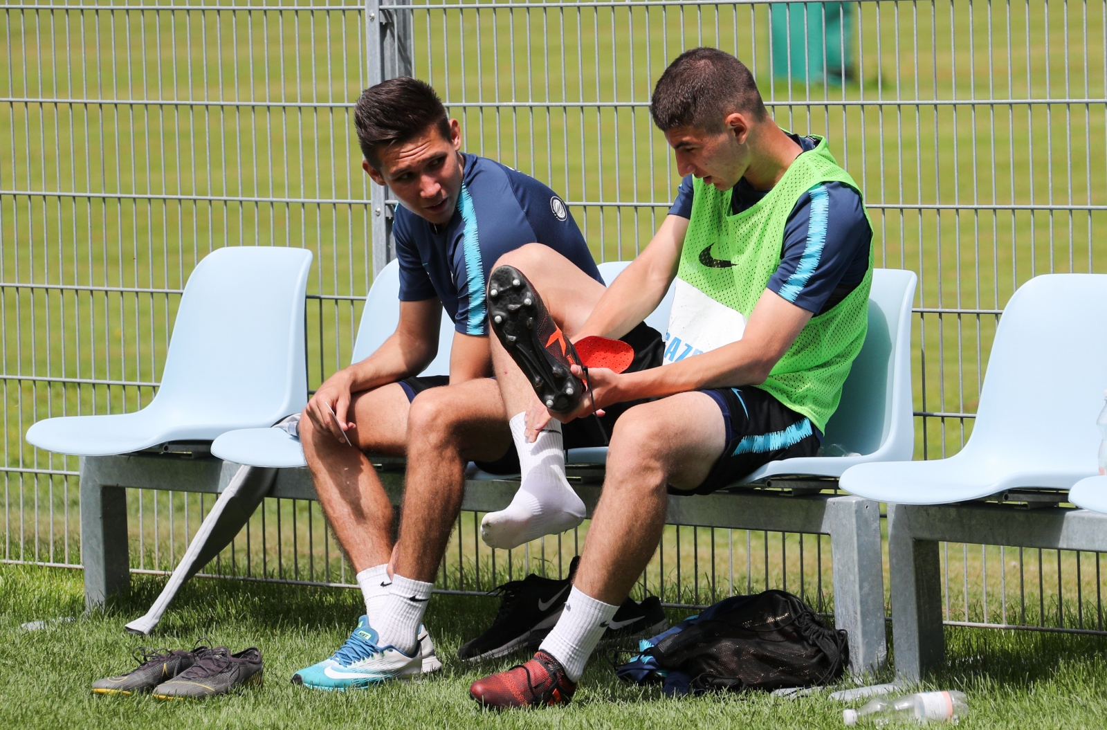 «Газпром»-тренировочные сборы в Австрии: 21 июня, утренняя тренировка