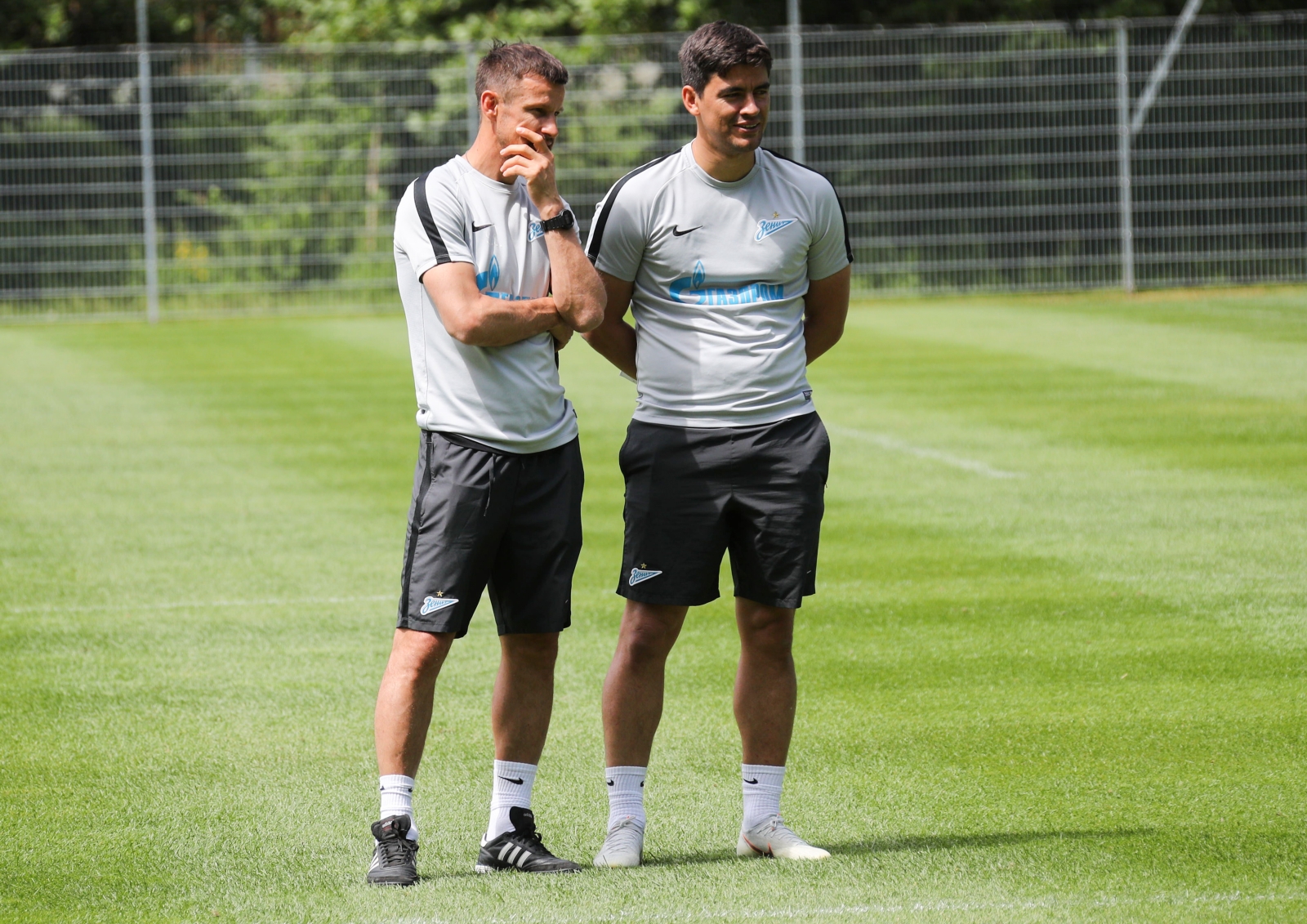 «Газпром»-тренировочные сборы в Австрии: 21 июня, утренняя тренировка