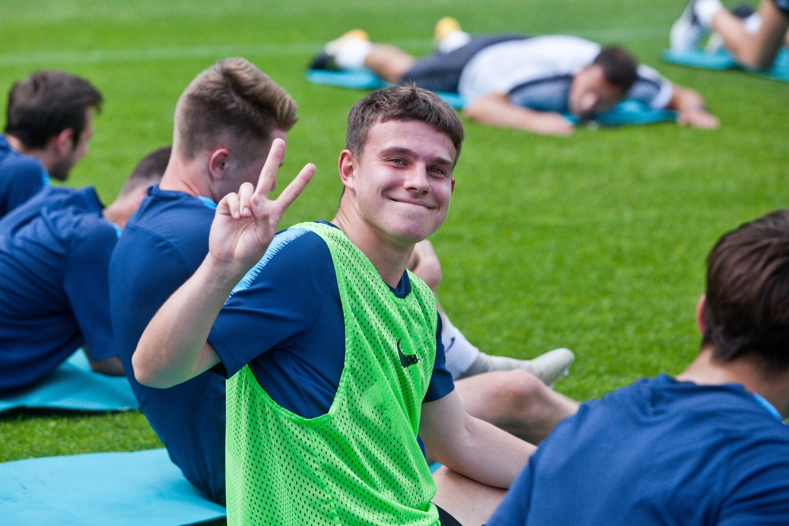 Первая тренировка «Зенита»-м после отпуска