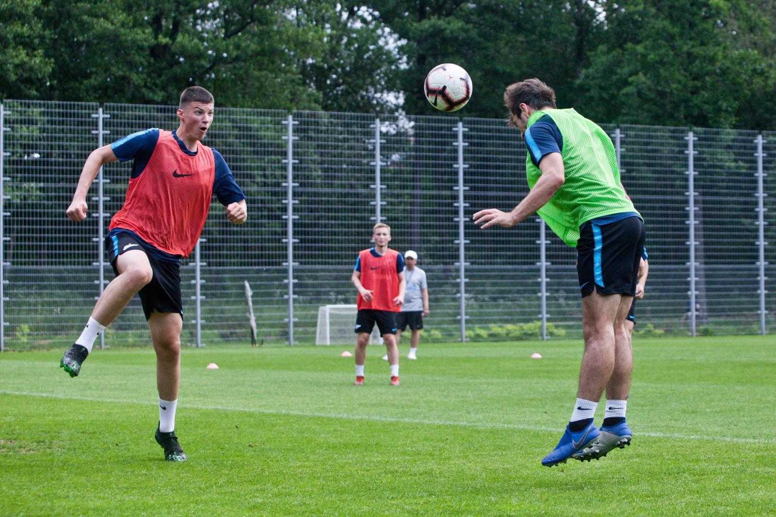 Первая тренировка «Зенита»-м после отпуска