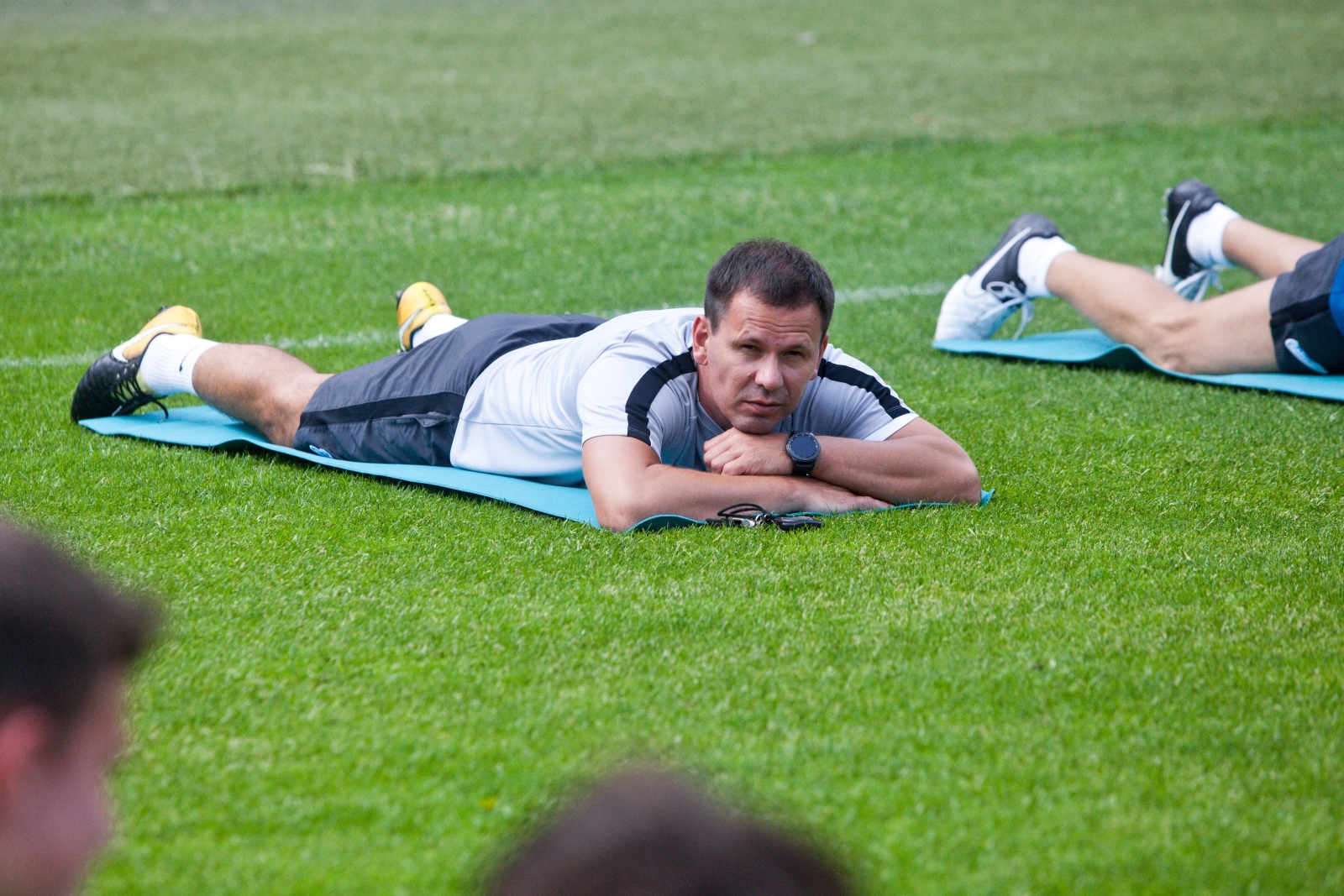 Первая тренировка «Зенита»-м после отпуска