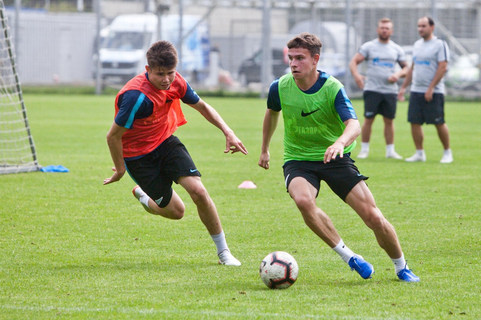 Первая тренировка «Зенита»-м после отпуска