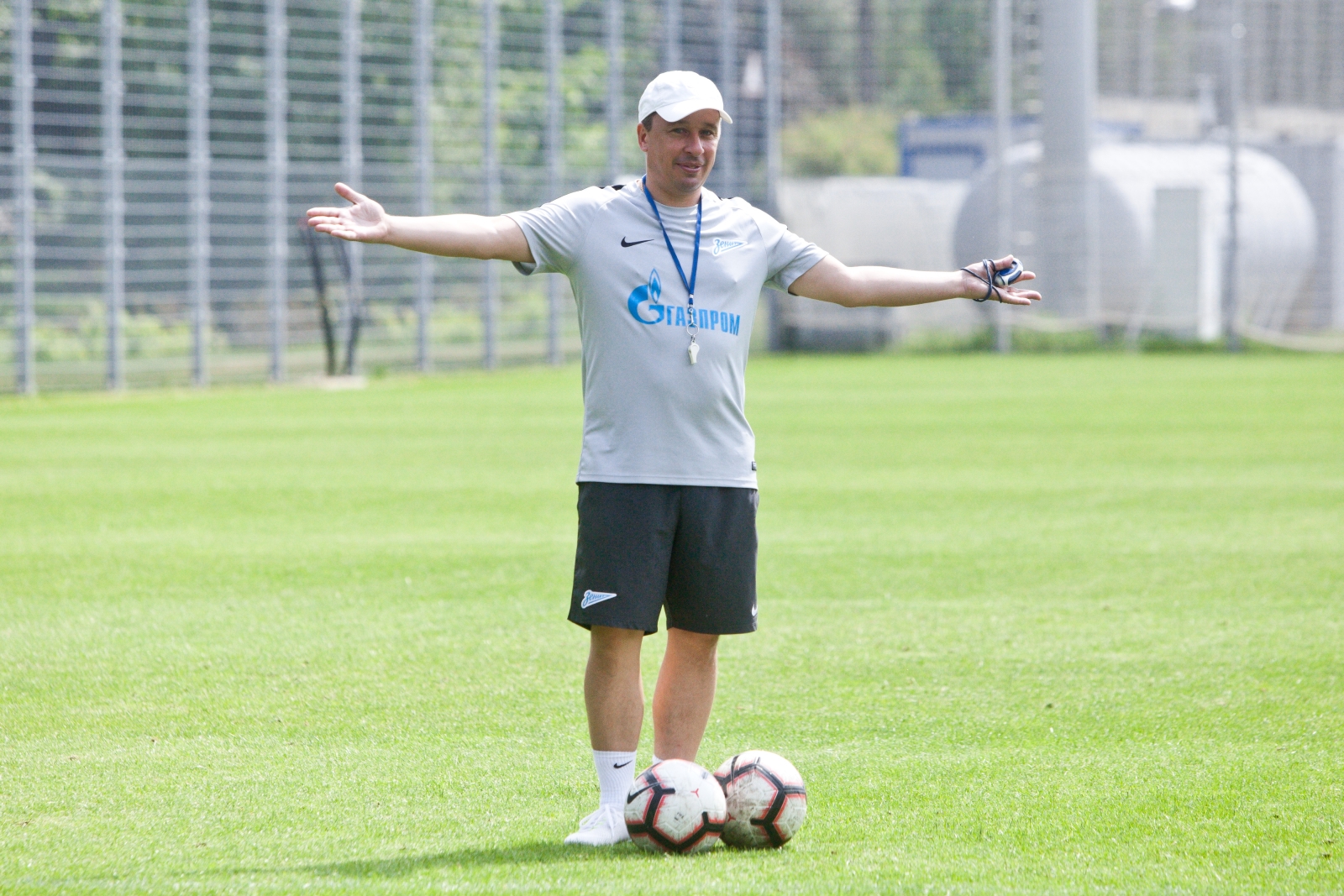 Первая тренировка «Зенита»-м после отпуска