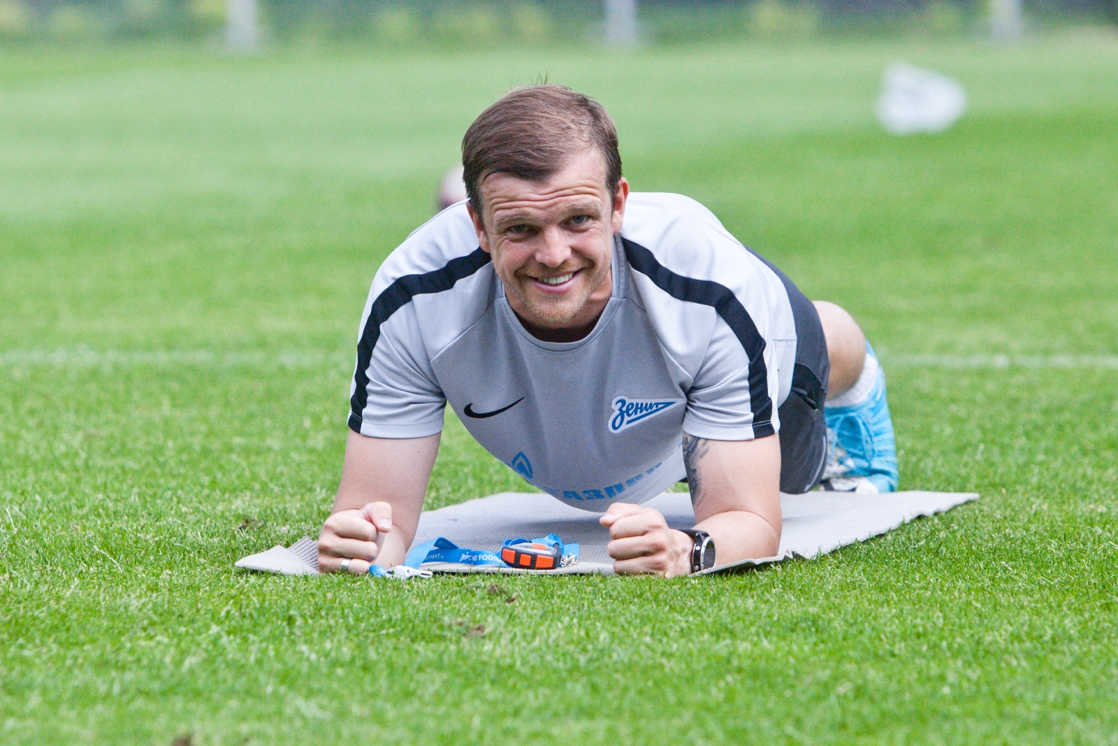 Первая тренировка «Зенита»-м после отпуска