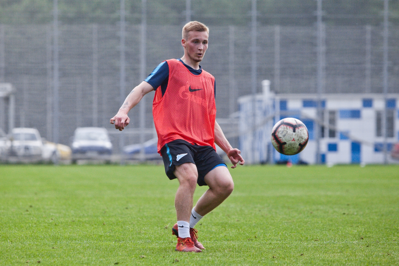 Первая тренировка «Зенита»-м после отпуска