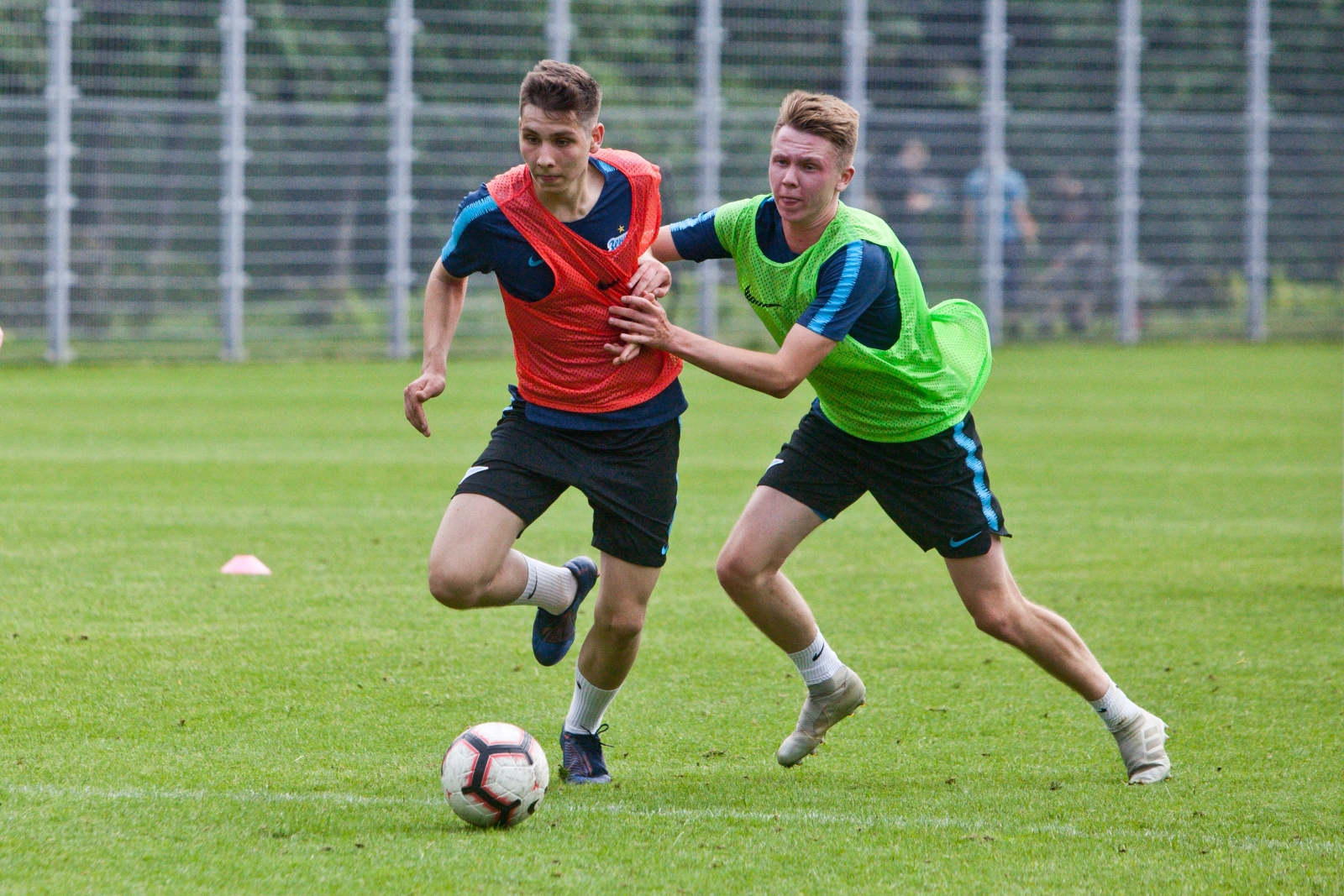 Первая тренировка «Зенита»-м после отпуска