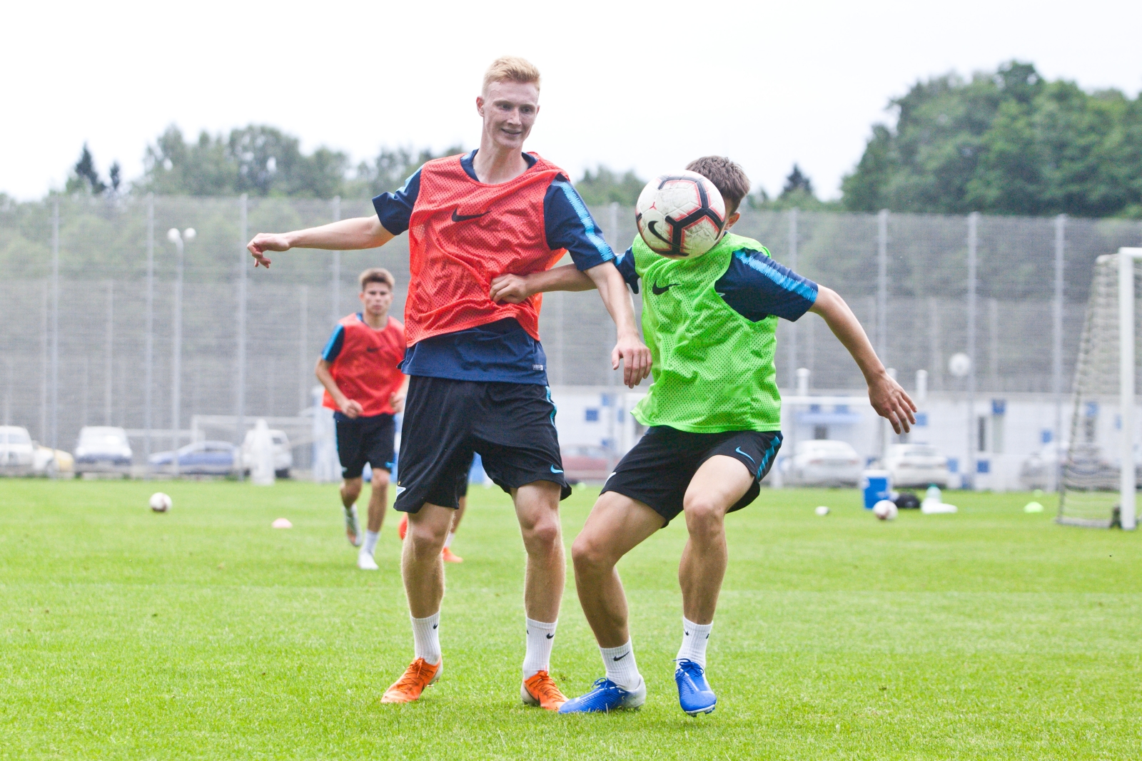 Первая тренировка «Зенита»-м после отпуска