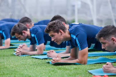 Первая тренировка «Зенита»-м после отпуска